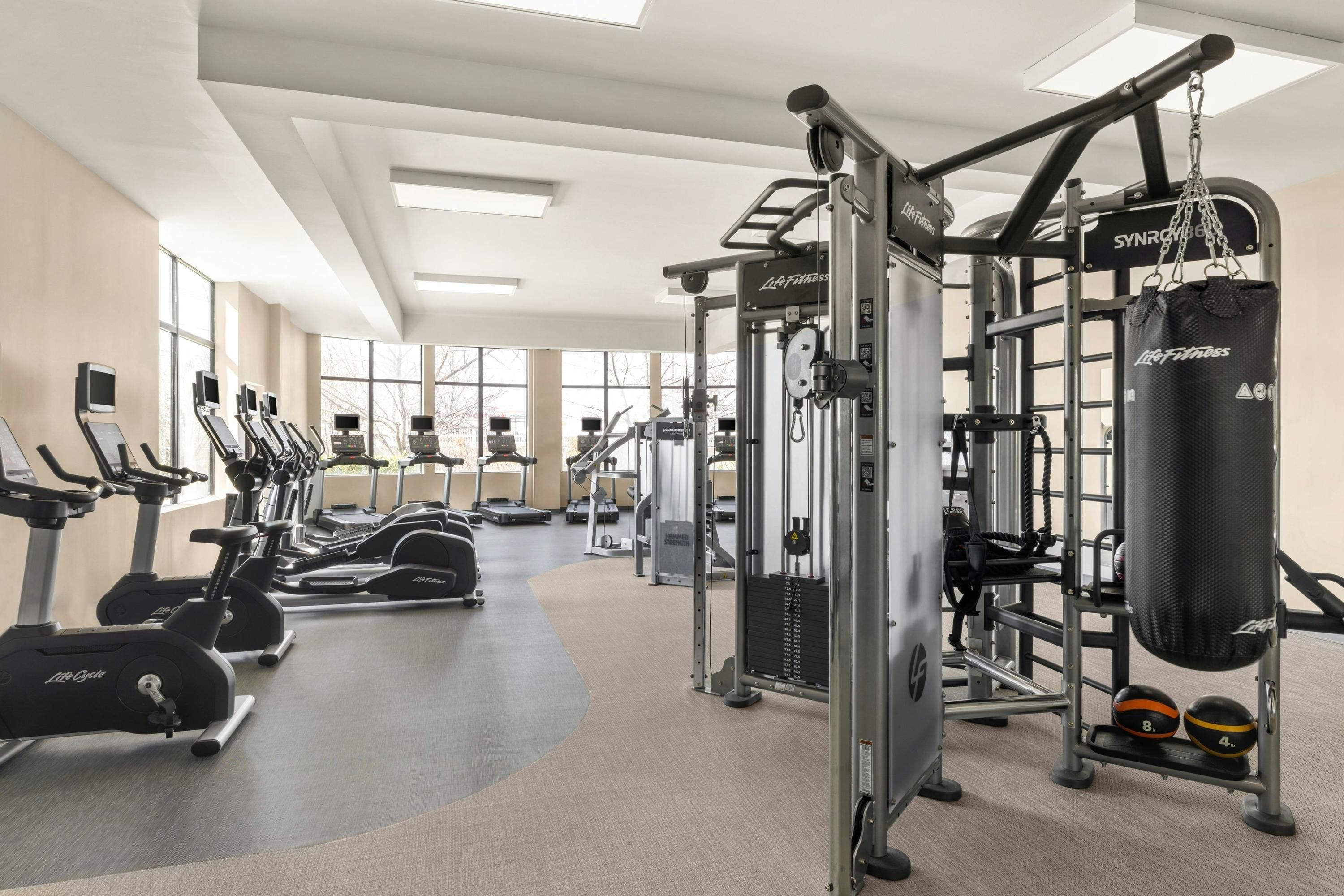 Fitnessbereich