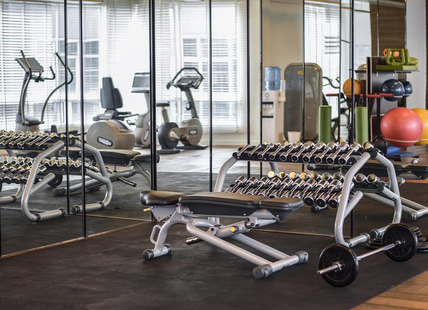 Fitnessbereich Foto