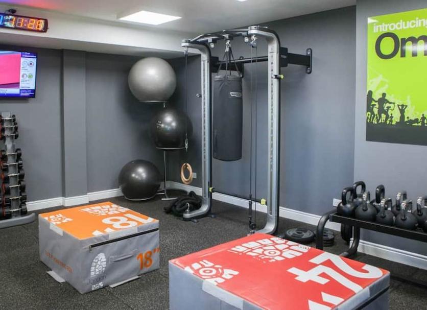 Fitnessbereich Foto