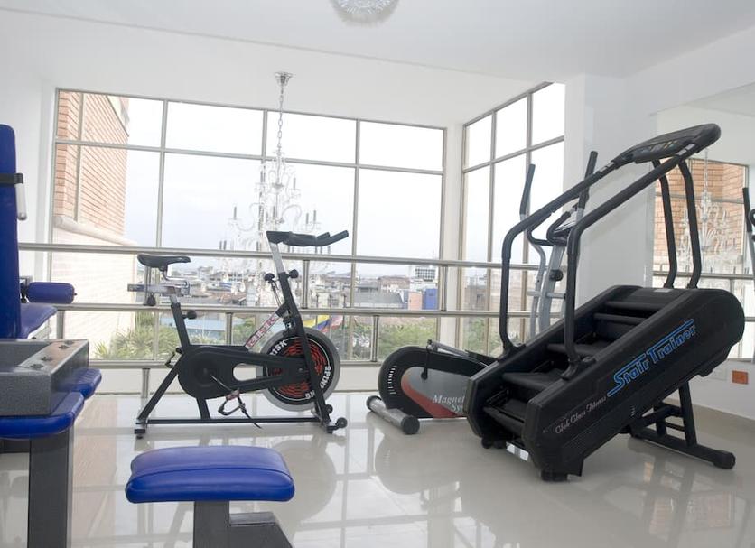 Fitnessbereich Foto