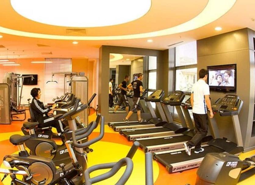 Fitnessbereich Foto