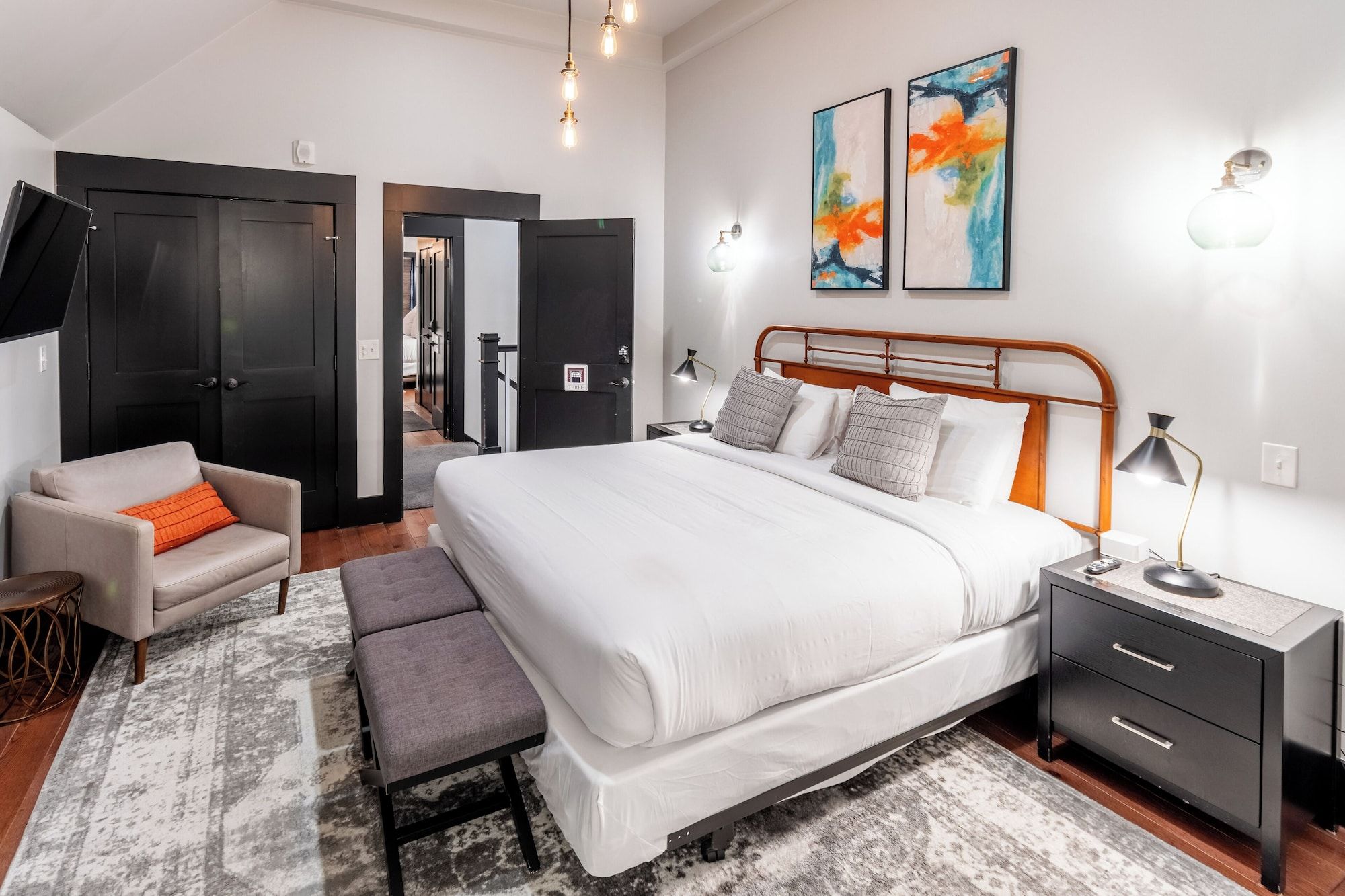 Schlafzimmer Foto