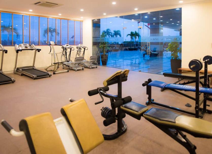 Fitnessbereich Foto