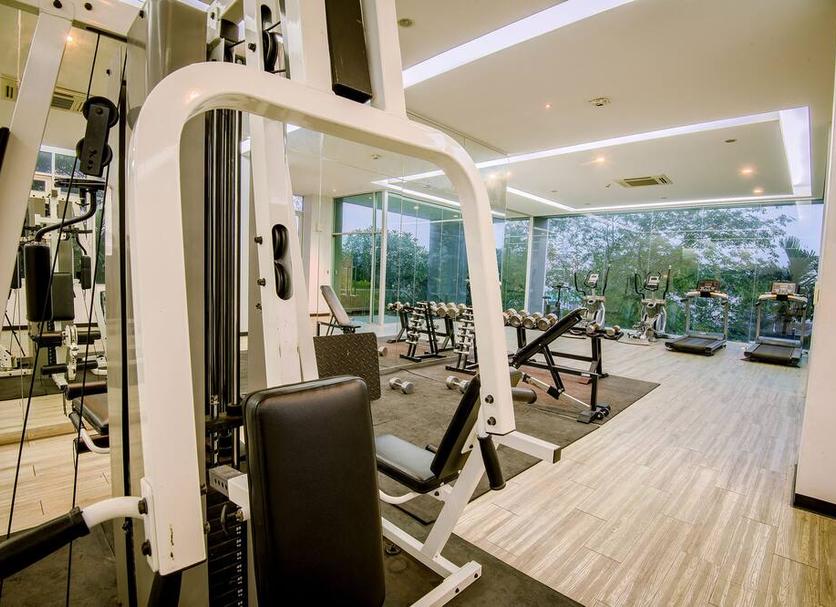 Fitnessbereich Foto