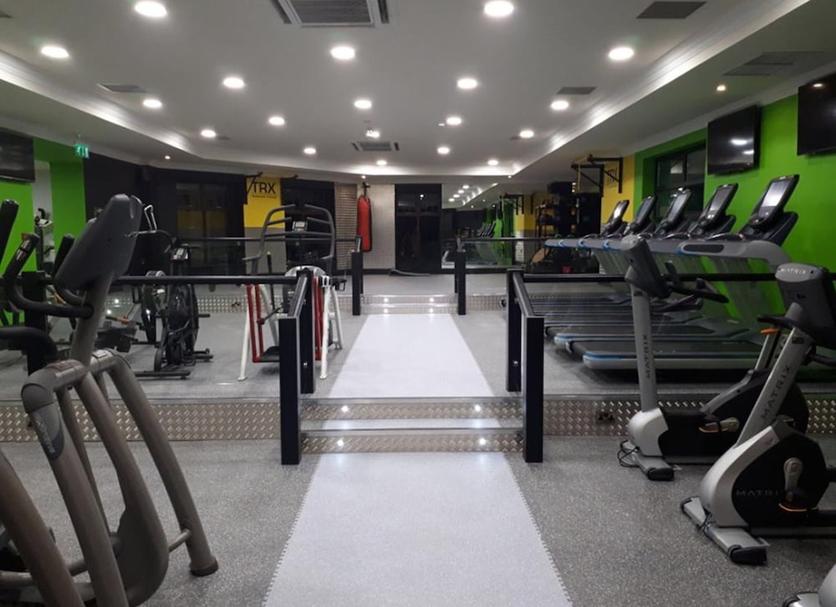 Fitnessbereich Foto