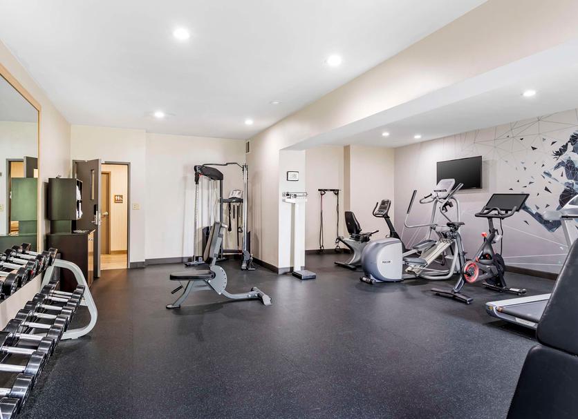 Fitnessbereich Foto