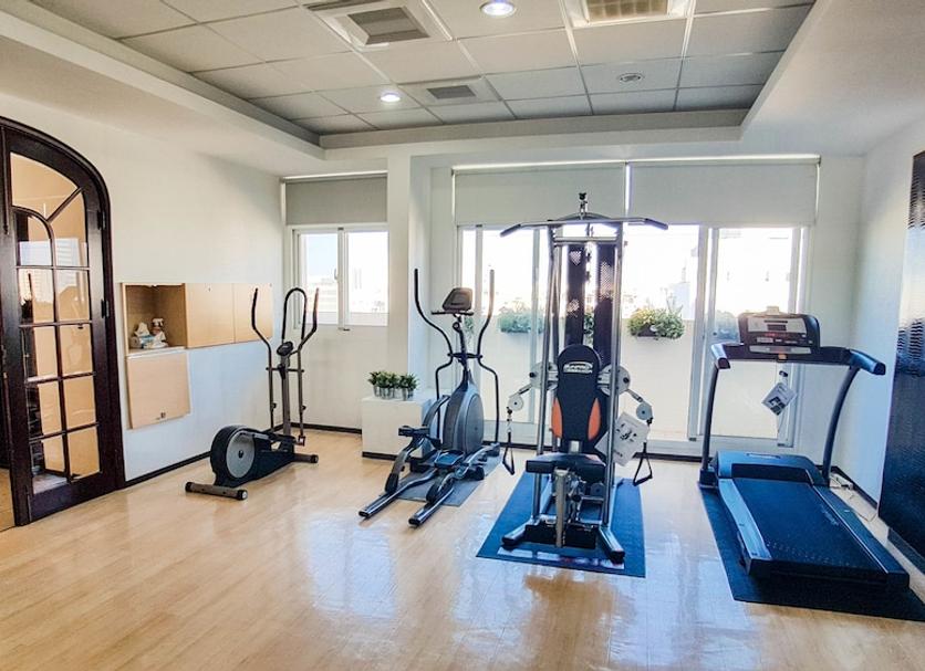 Fitnessbereich Foto