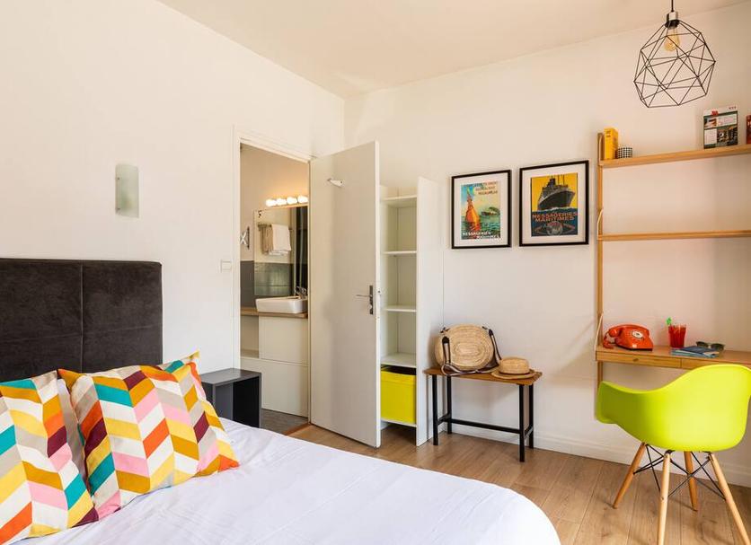 Schlafzimmer Foto
