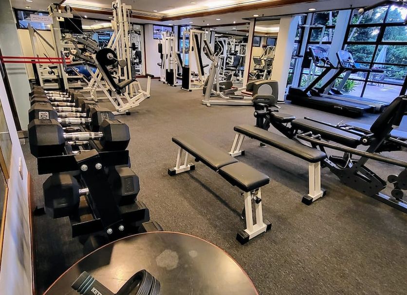 Fitnessbereich Foto