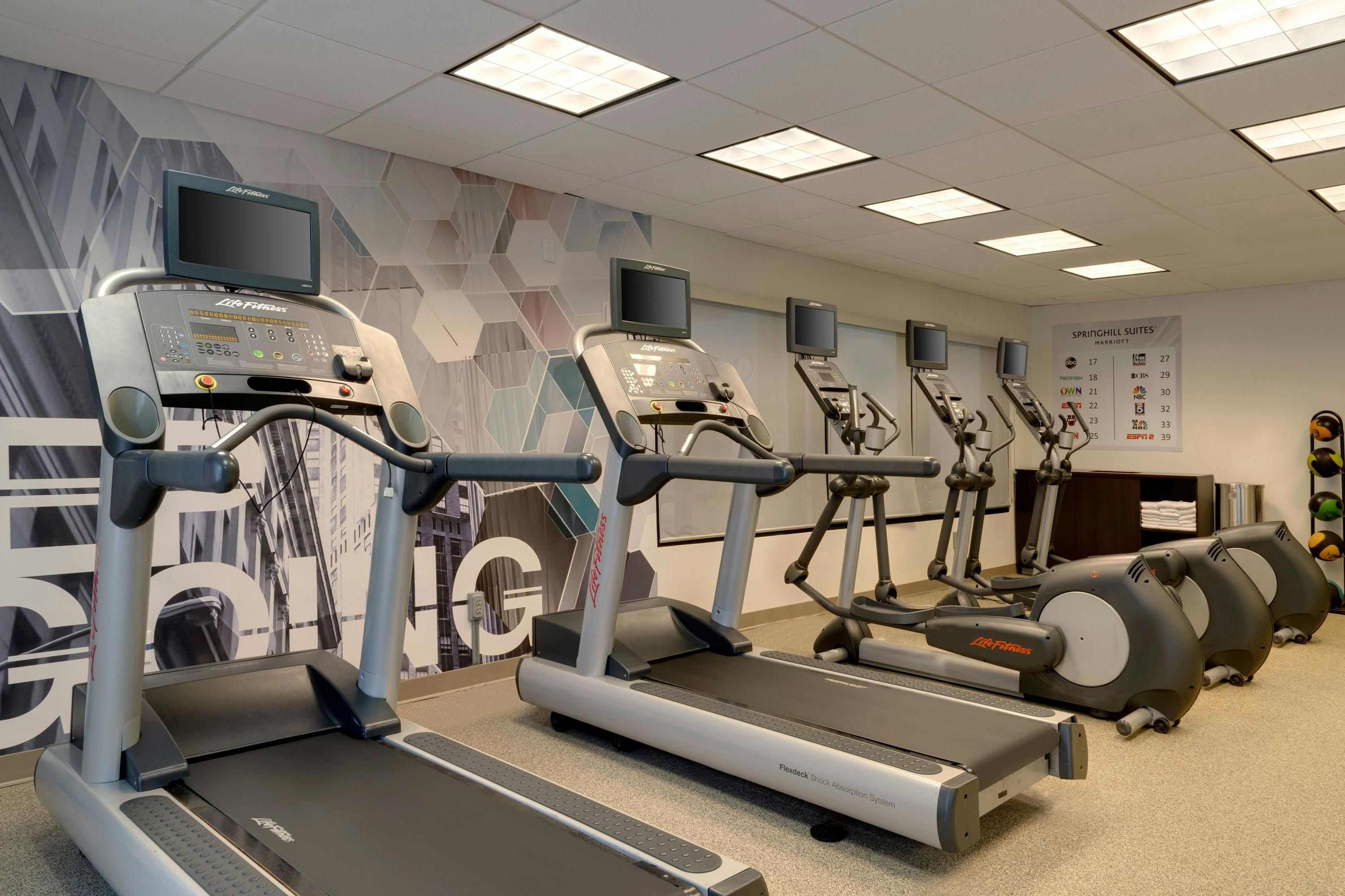Fitnessbereich