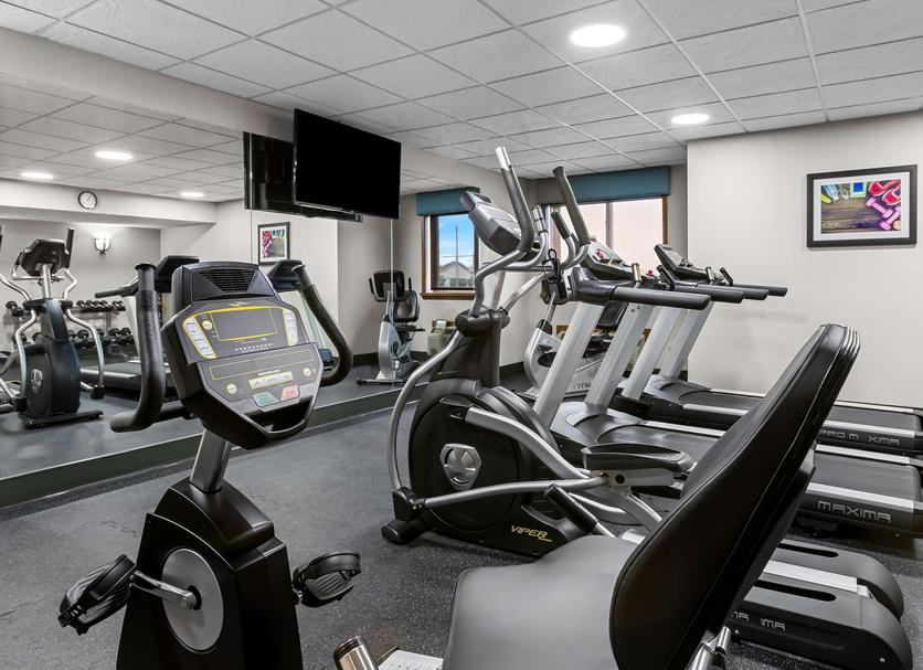 Fitnessbereich Foto