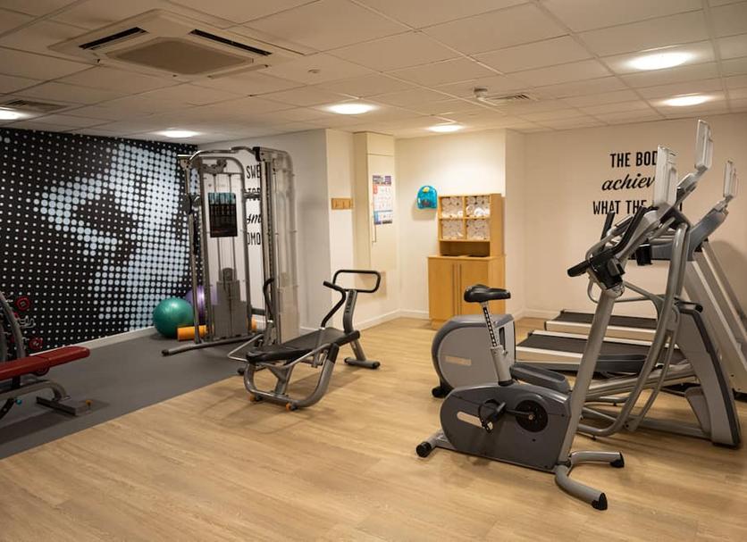 Fitnessbereich Foto