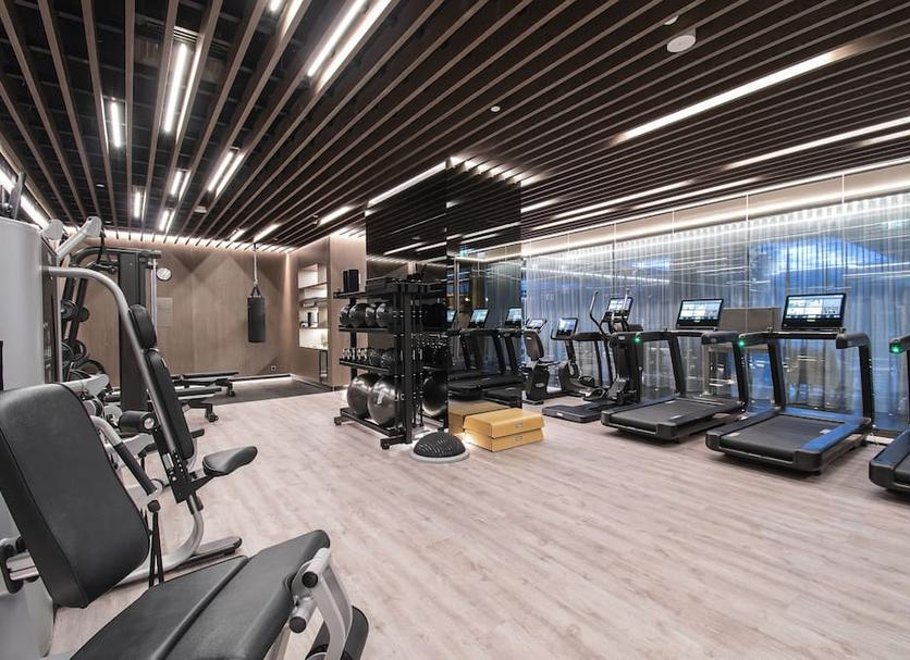 Fitnessbereich Foto