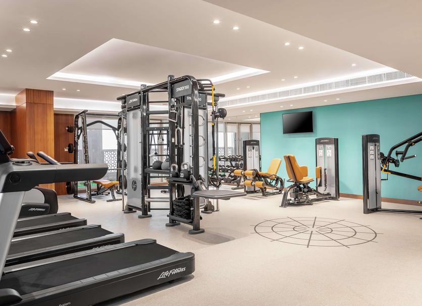 Fitnessbereich Foto