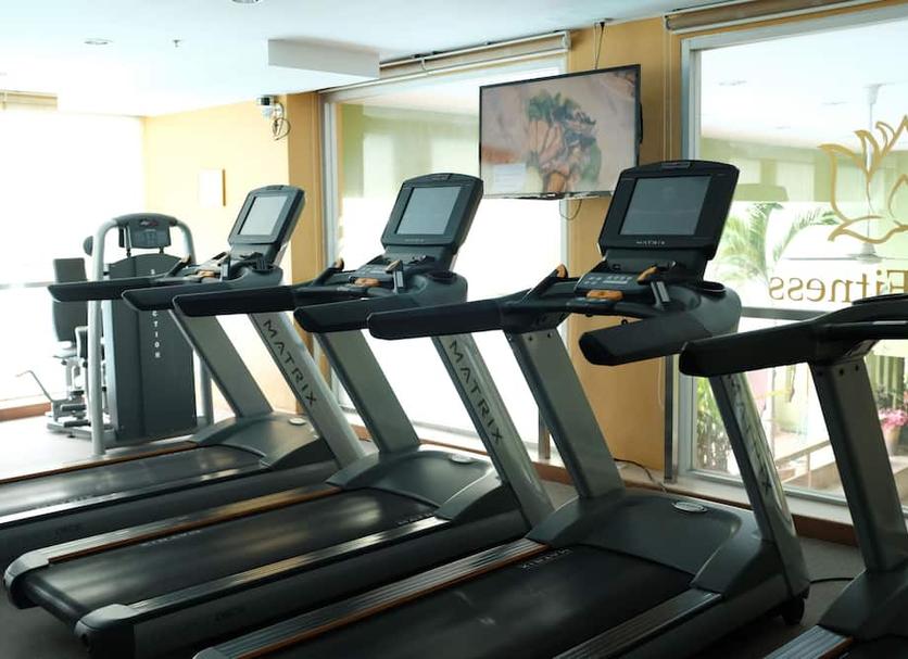 Fitnessbereich Foto