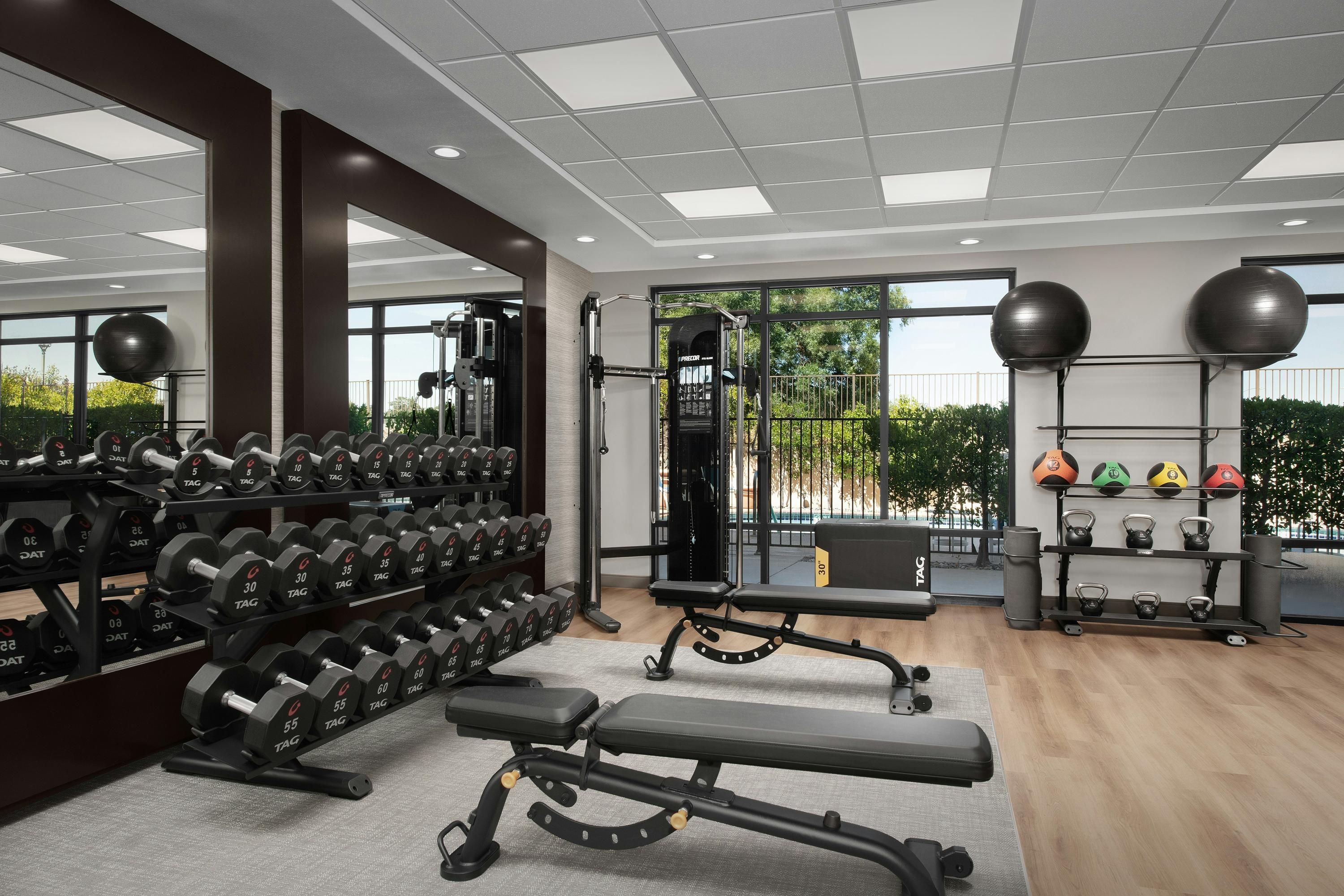 Fitnessbereich