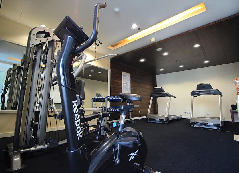 Fitnessbereich Foto