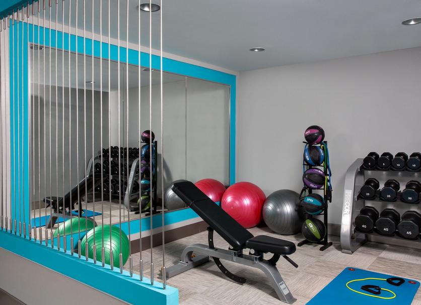 Fitnessbereich Foto