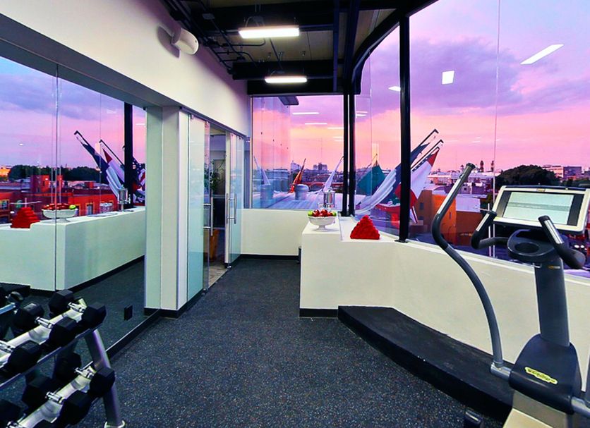 Fitnessbereich Foto