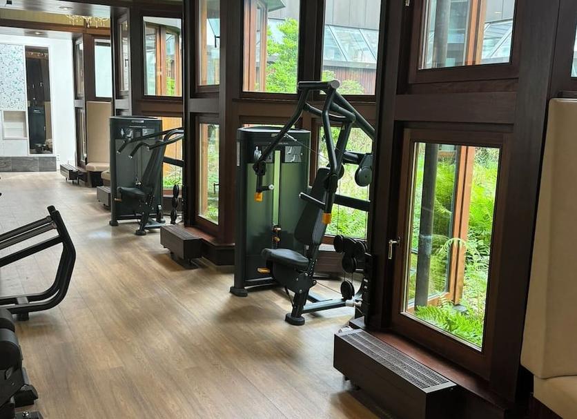 Fitnessbereich Foto