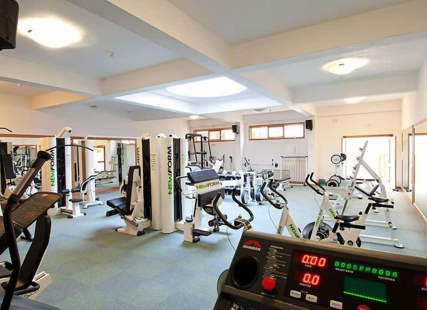 Fitnessbereich Foto