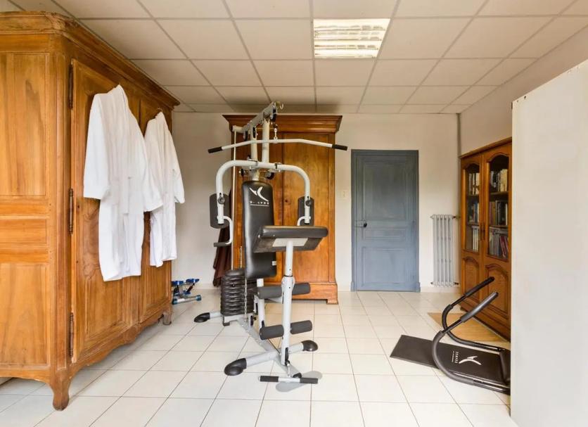 Fitnessbereich Foto