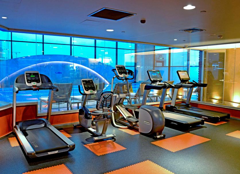 Fitnessbereich Foto