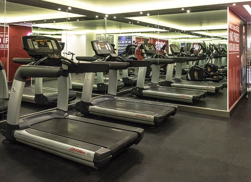 Fitnessbereich Foto