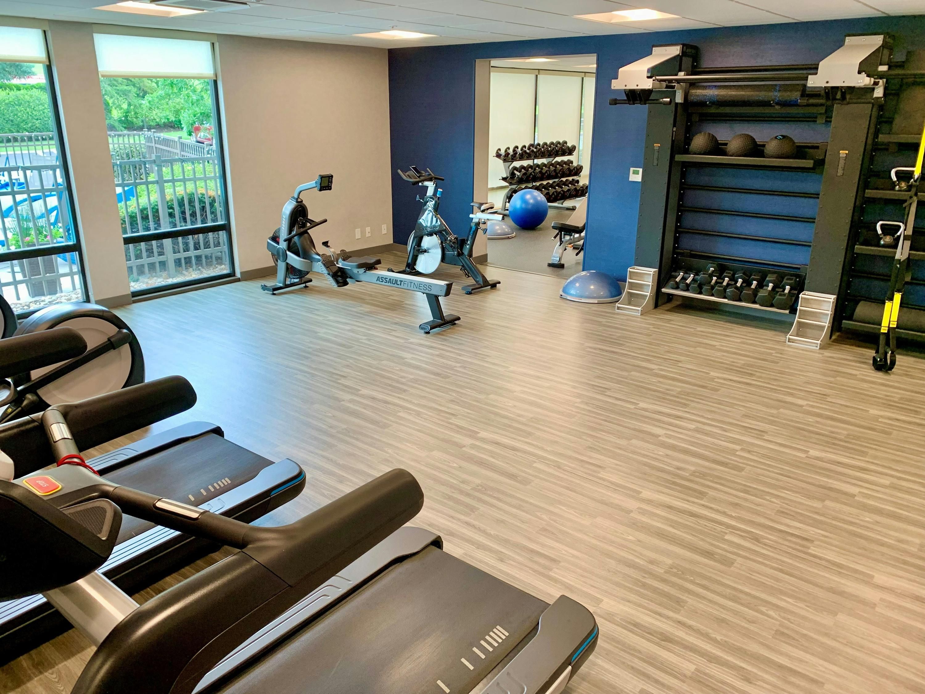 Fitnessbereich