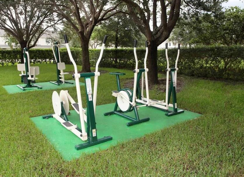 Fitnessbereich Foto