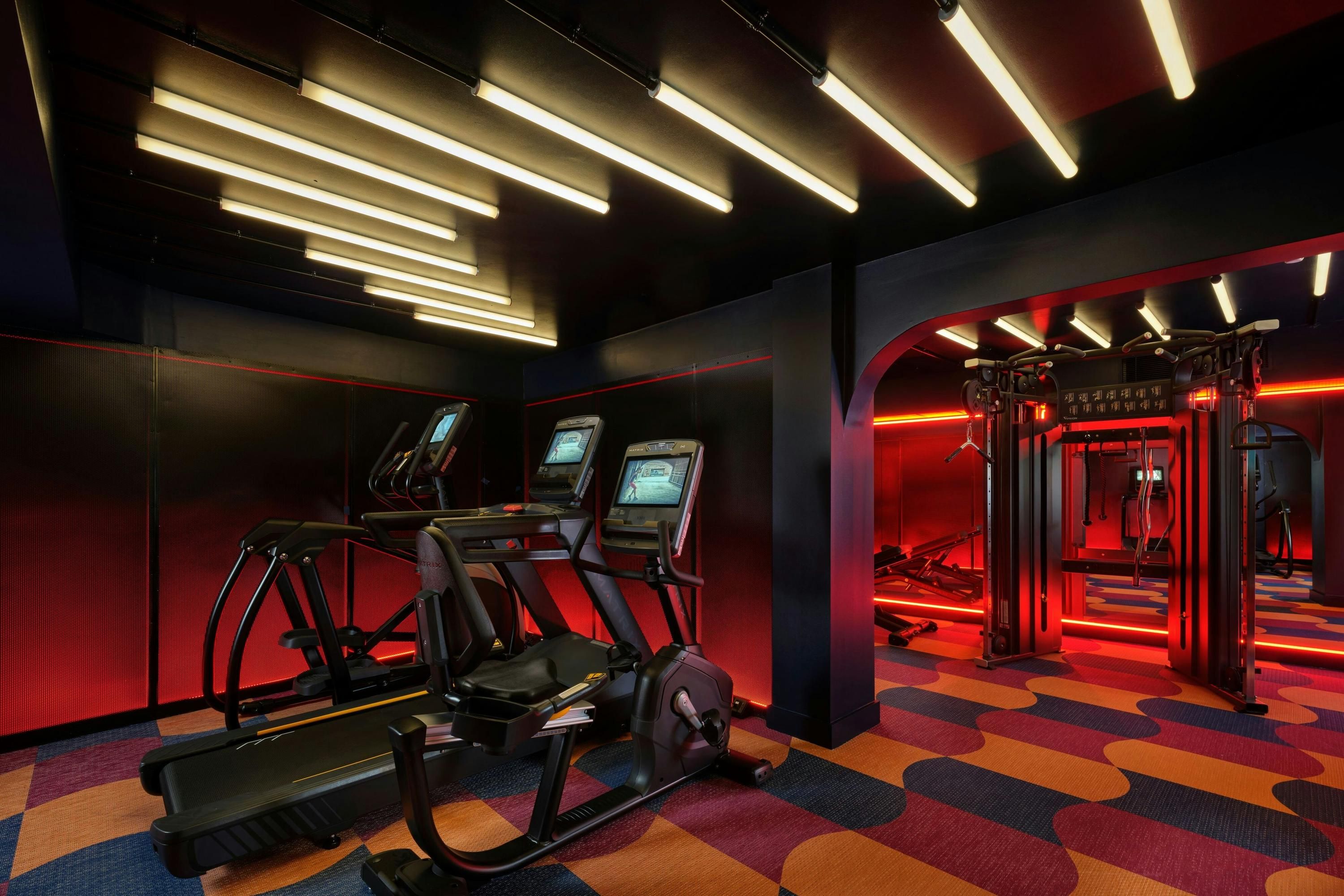 Fitnessbereich