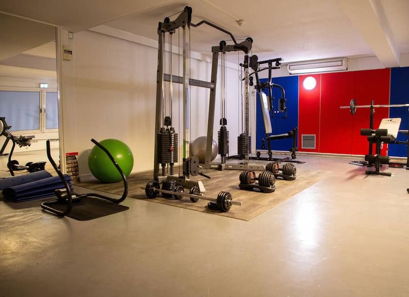 Fitnessbereich Foto