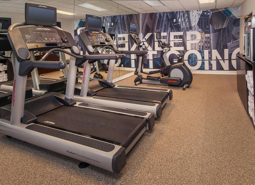 Fitnessbereich Foto