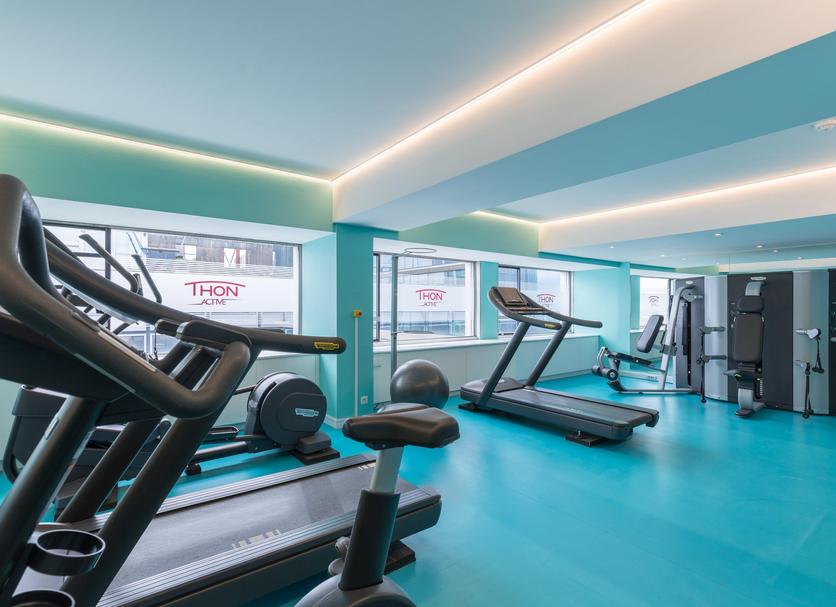 Fitnessbereich Foto