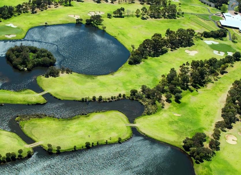 Golfplatz Foto