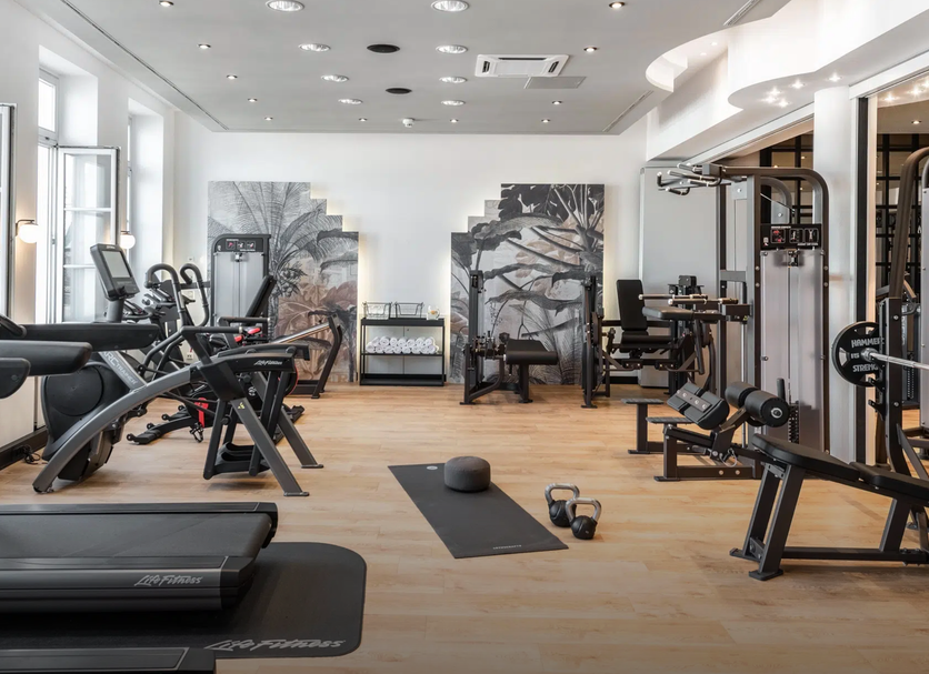 Fitnessbereich Foto