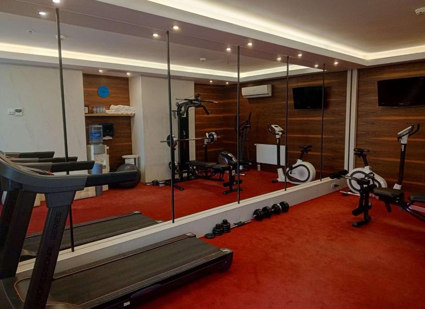 Fitnessbereich Foto