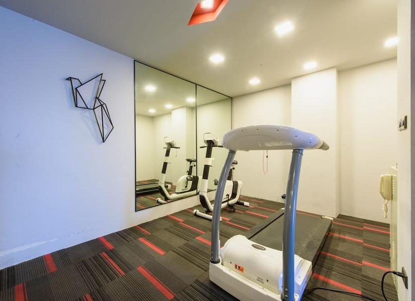 Fitnessbereich Foto