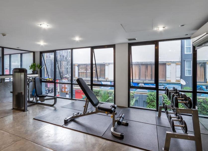 Fitnessbereich Foto
