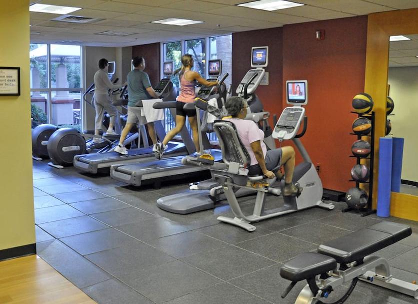 Fitnessbereich Foto