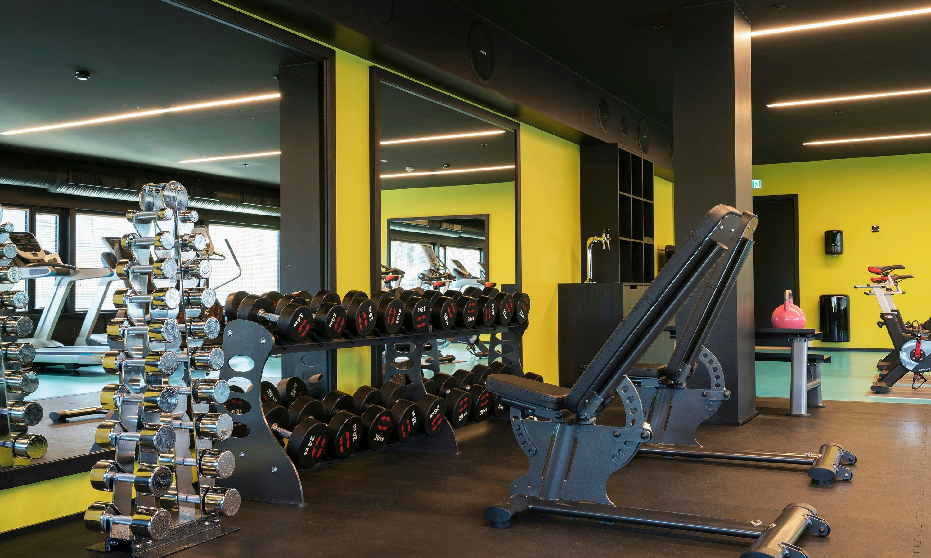 Fitnessbereich