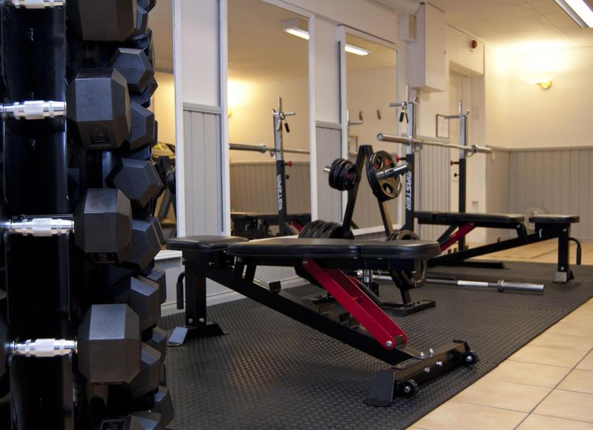 Fitnessbereich Foto