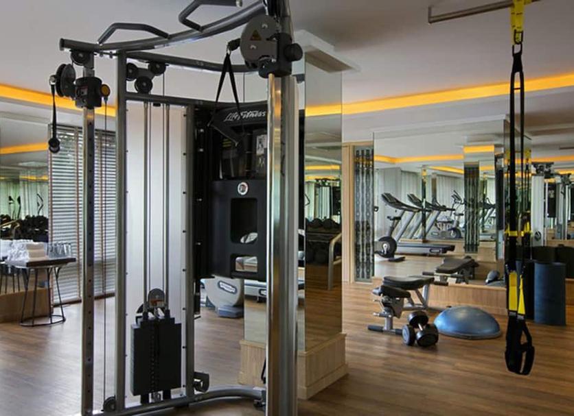 Fitnessbereich Foto