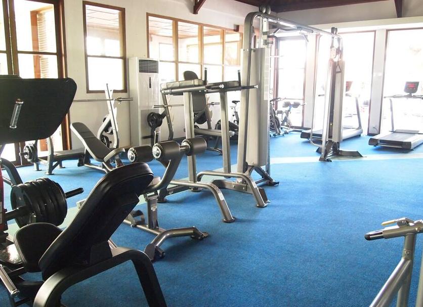 Fitnessbereich Foto
