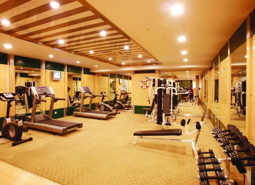 Fitnessbereich Foto