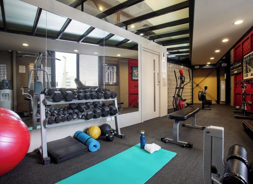 Fitnessbereich Foto