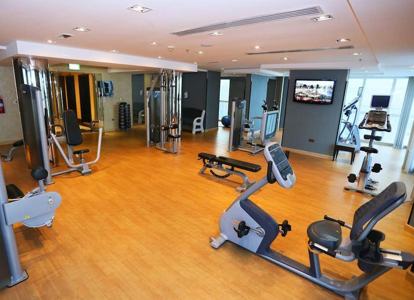 Fitnessbereich Foto