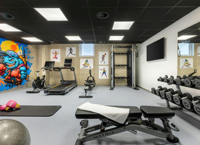 Fitnessbereich Foto