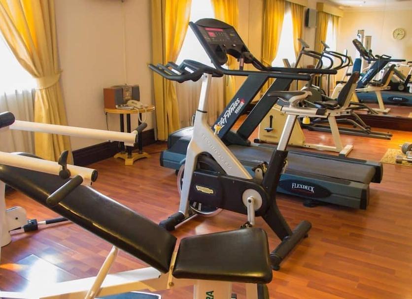 Fitnessbereich Foto