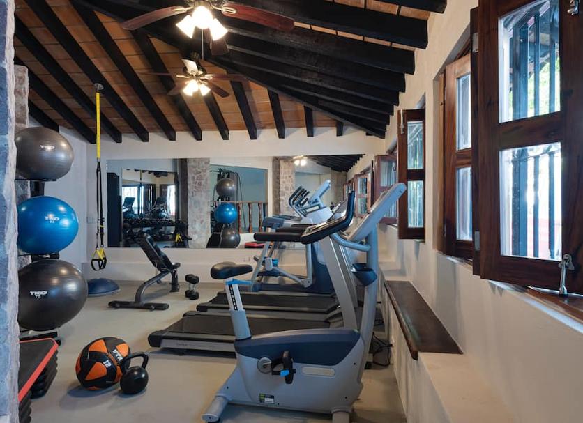 Fitnessbereich Foto
